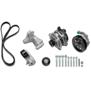 Ford F-250 Super Duty Engine Accessory Drive Kit - Ford Racing - 7.3L Engine Swap - `20-`27